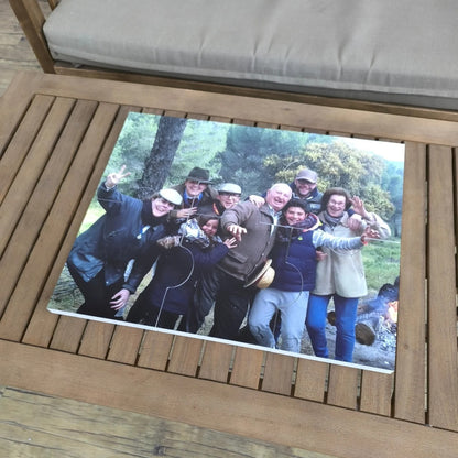 Detalle del puzle decorado con fotos - Picletters