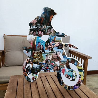 Moto con fotos en 3D - Picletters