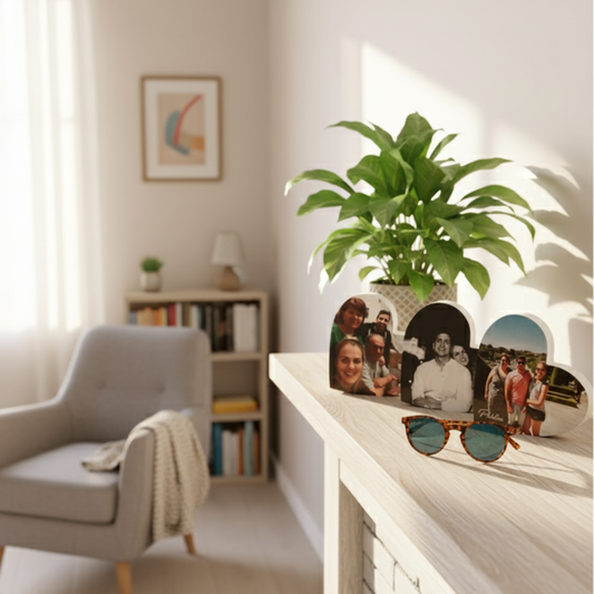 Pack de corazones con fotos en 3D - Picletters
