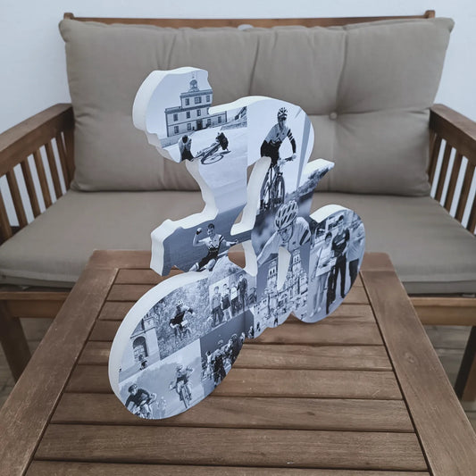 Ciclista con fotos en 3D - Picletters