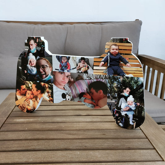 Mando de videojuego con fotos en 3D - Picletters