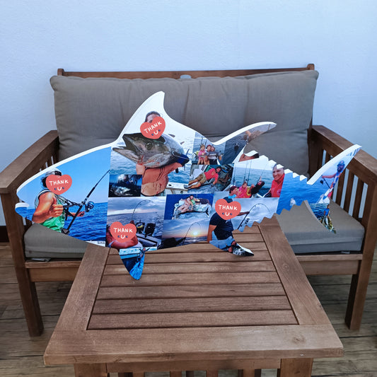 Pez con fotos en 3D - Picletters