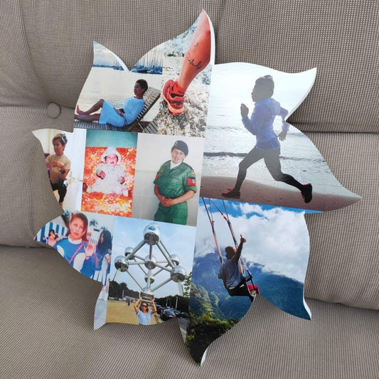 Sol con fotos en 3D de 40x40 cm - Picletters