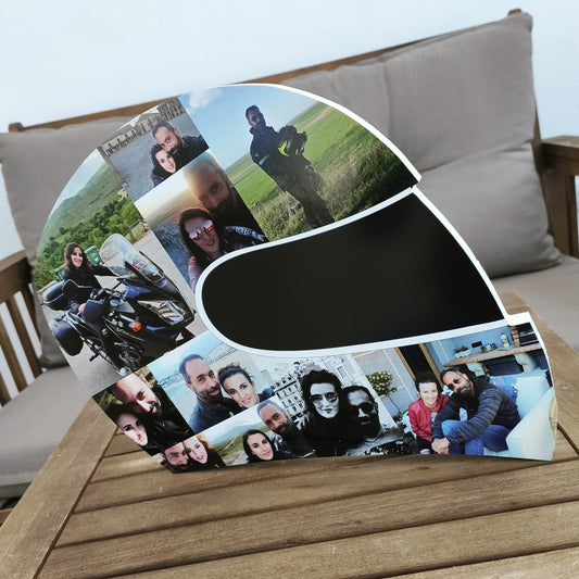 Casco de moto de carretera con fotos en 3D - Picletters