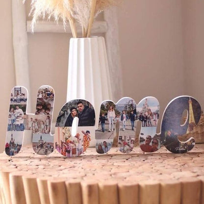 Detalle de las fotos del letrero Home - Picletters